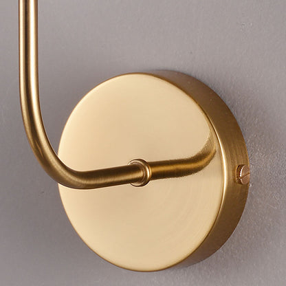 GoldMist | Cilinder glazen wandlamp