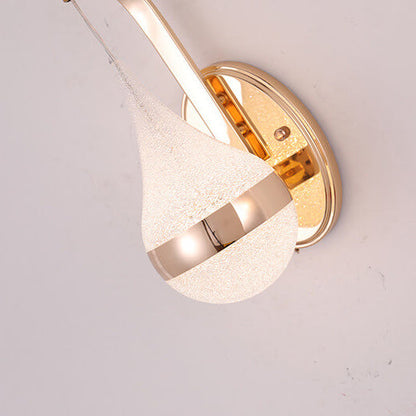 GlimmerDrop | Elegante druppel wandlamp