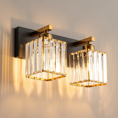 GlamCube | Luxe kristallen wandlamp