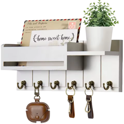 Decoratieve muurbeugel met plank
