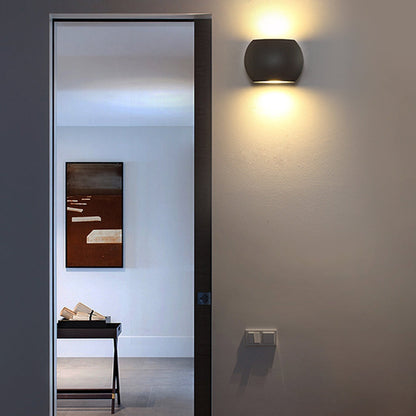 Minimalistische wandlamp voor buiten