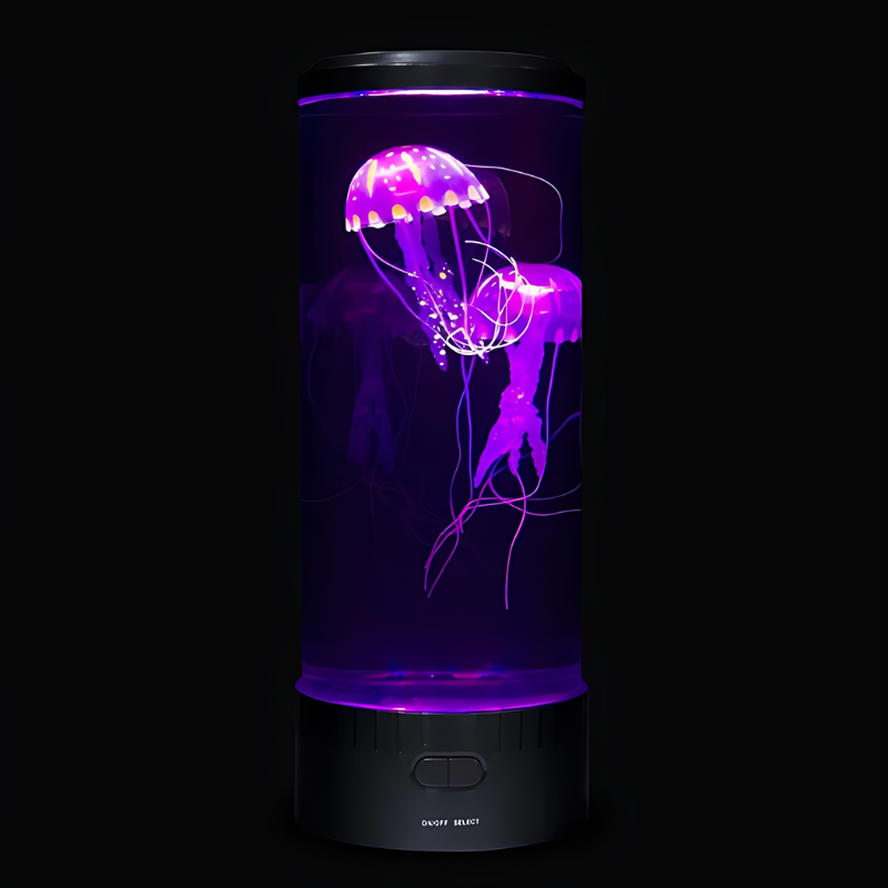 AquaWelle | Rustgevende LED lavatafellamp met betoverende kwallenbewegingen voor een ontspannen sfeer