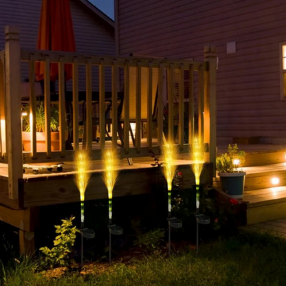 FibreGlow | Decoratieve glasvezelverlichting op zonne-energie voor tuinen