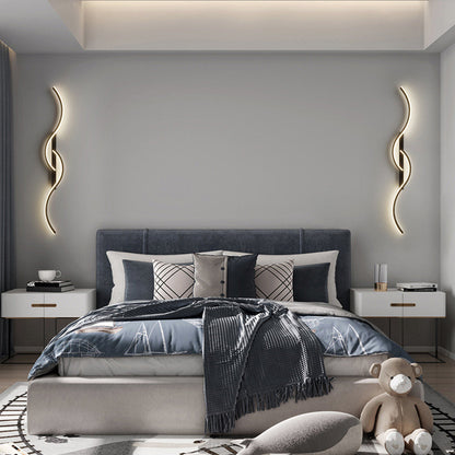 TwilightCurve | S-vormige wandlamp