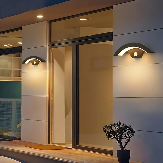 AugenGlanz | Stijlvolle en weerbestendige LED buitenlamp met bewegingssensor