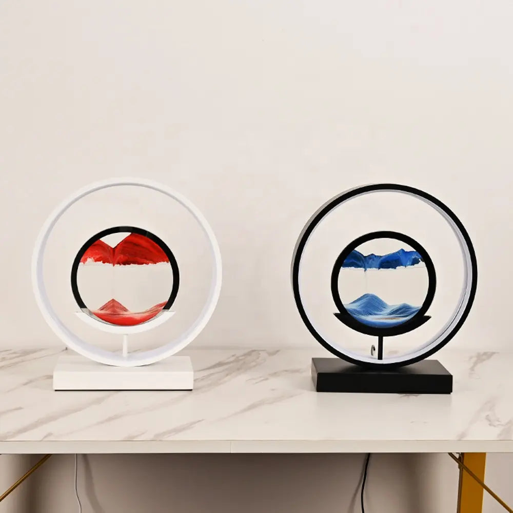 SandGlow | Fascinerende zandlandschap lamp