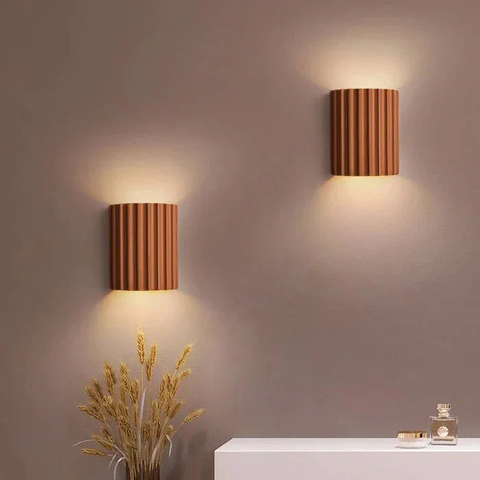 LichtGolf – Moderne LED Wandlamp van Hars