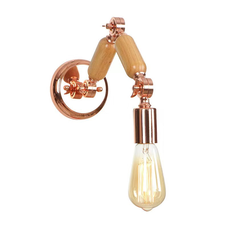 Verstelbare vintage wandlamp