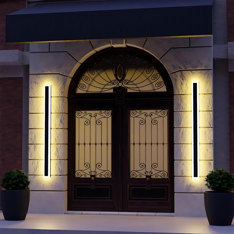 CairoLite | Moderne LED Wandlamp voor Buiten – Weerbestendige Tuin- & Balkonverlichting met IP65, Dimbaar & Optie Bewegingssensor