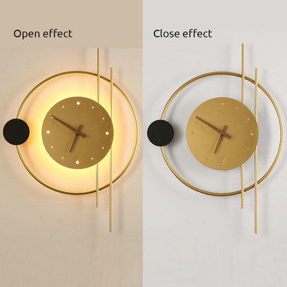 GlowClock | Moderne wandlamp met klok