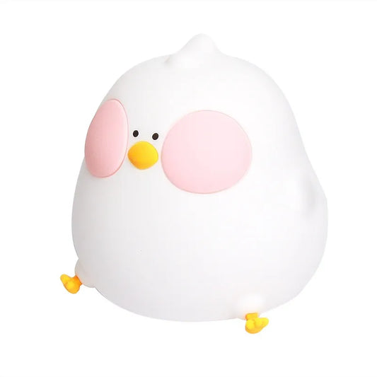 Creative Silicone Chicken LED Night Light