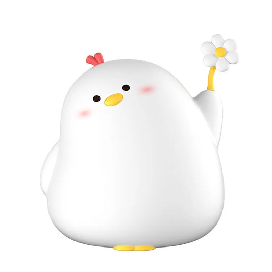 Cute Chicken Silicone Night Light