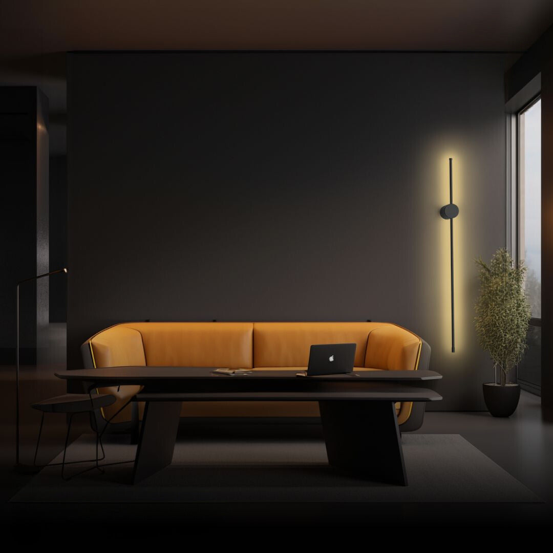 VALENO Dimbare Wandlamp | Met Afstandsbediening & Luxe Aluminium Afwerking
