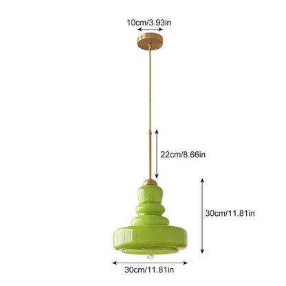 FormaLume | Elegant Gevormde Bauhaus Glazen Plafondlamp