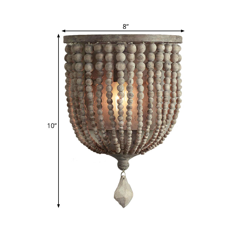 BeadShade | Handgemaakte kralen wandlamp