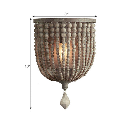 BeadShade | Handgemaakte kralen wandlamp