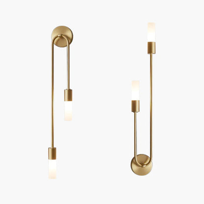 BrightGold | Elegante LED wandlamp met dubbel licht