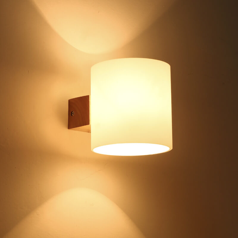 CylinderGlow | Minimalistische cilinder wandlamp