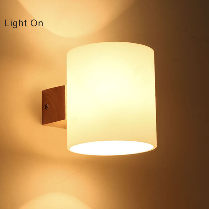 CylinderGlow | Minimalistische cilinder wandlamp