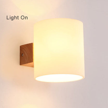 CylinderGlow | Minimalistische cilinder wandlamp
