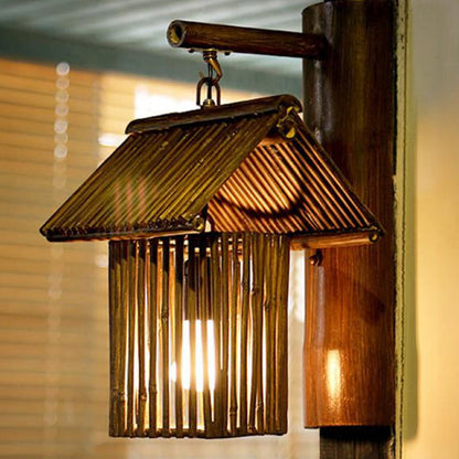 CalmLight | Bamboe wandlamp