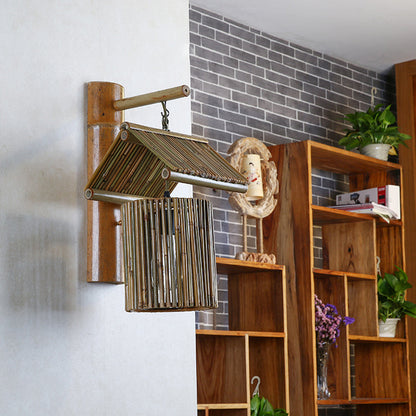 CalmLight | Bamboe wandlamp