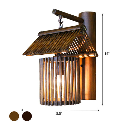 CalmLight | Bamboe wandlamp