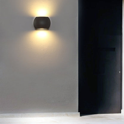 Minimalistische wandlamp voor buiten