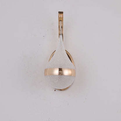 GlimmerDrop | Elegante druppel wandlamp