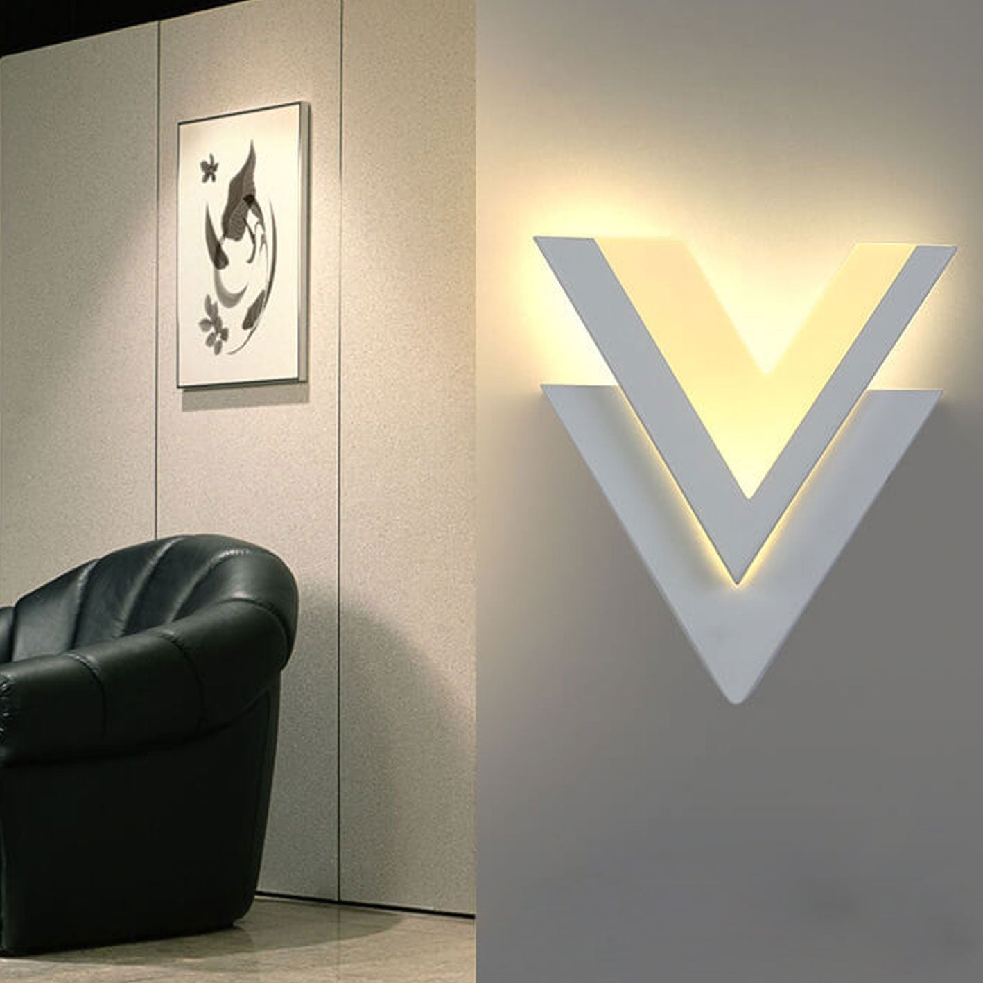 V-Shine | Elegante LED wandlamp