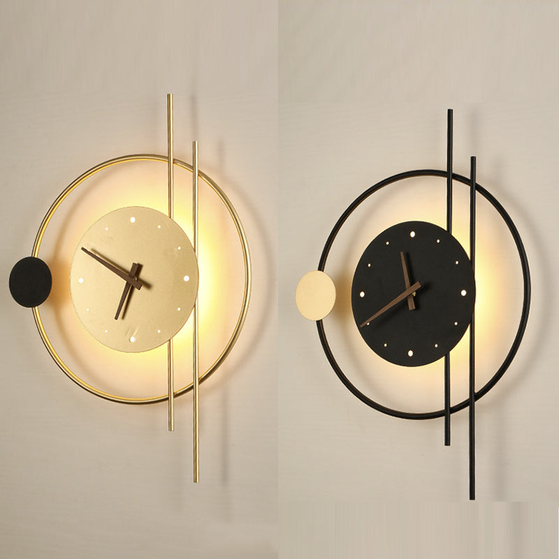 GlowClock | Moderne wandlamp met klok