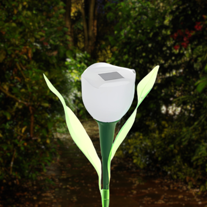 BlütenblattGlanz – Solar Tulpenlamp voor de Tuin | Elegante Zonne-energie Buitenverlichting