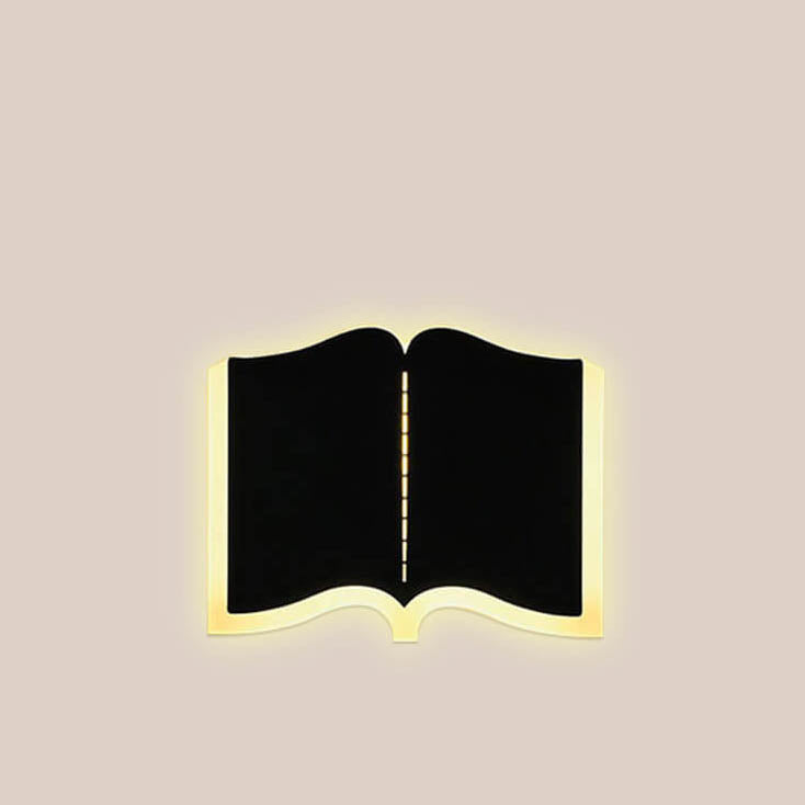 BookBeam | Open boek LED wandlamp