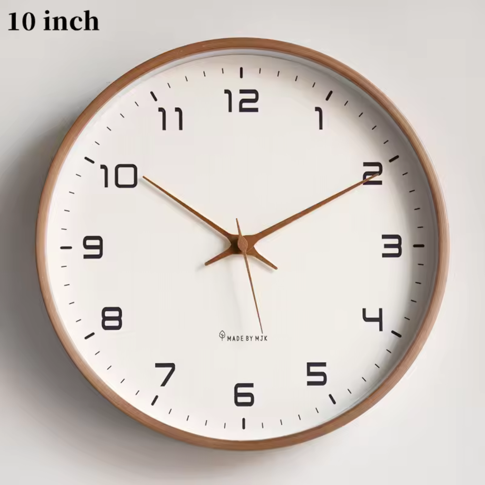 Niet tikkende Stille Wandklok Modern Decor voor Thuis & Kantoor