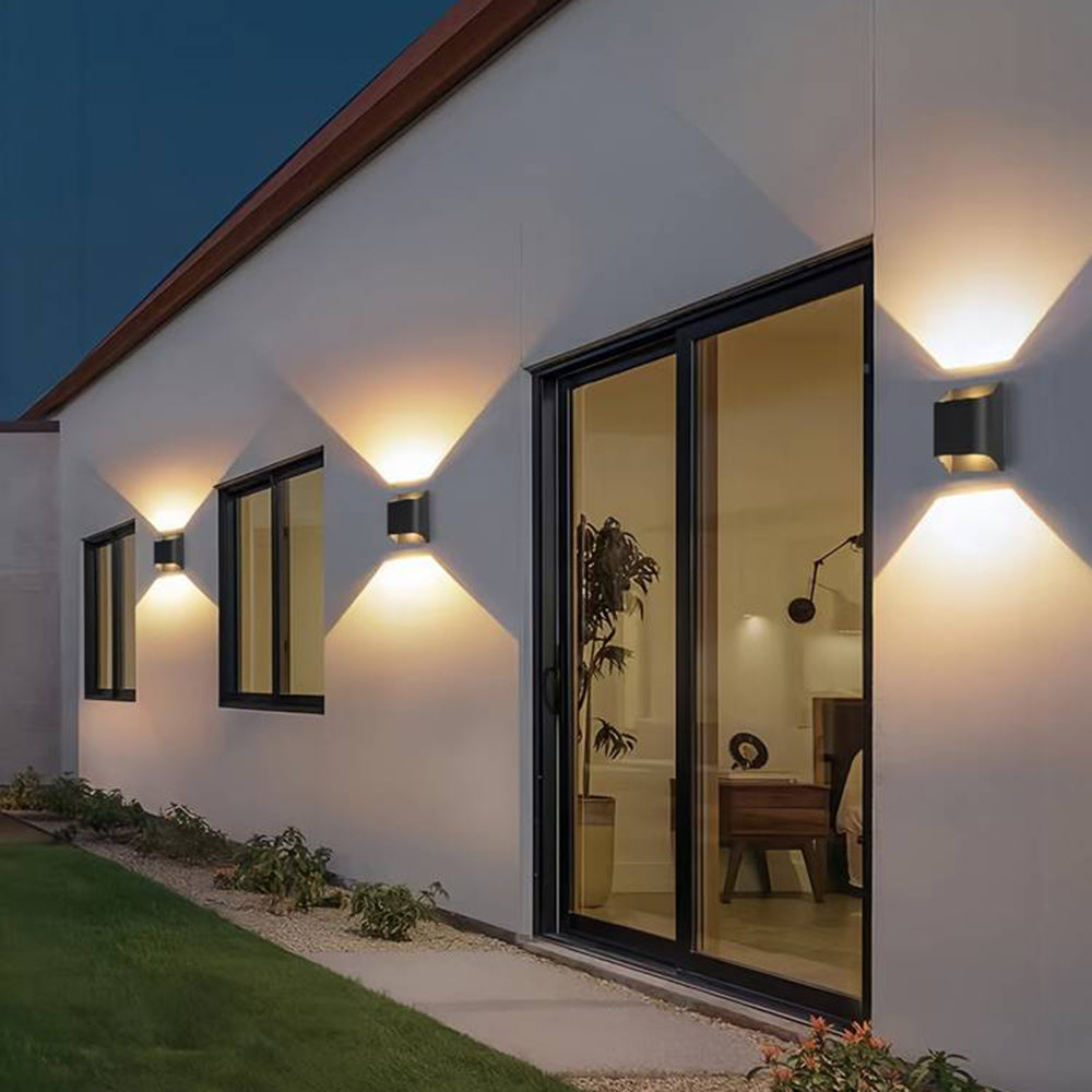 LunaWave Zachte LED wandlamp met glamour