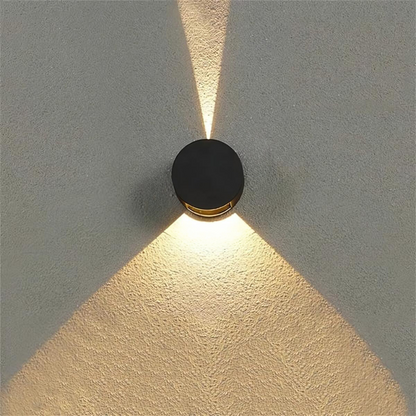 GartenLichtPro | Weerbestendige LED Buitenlamp – Moderne Wandlamp met IP54, Energiezuinige COB LED, Verstelbare Lampkop