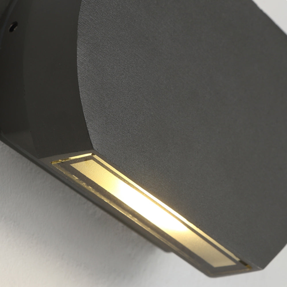Minimalistische wandlamp voor buiten