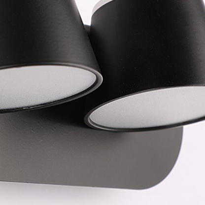 CylindraLux | Minimalistische trio wandlamp
