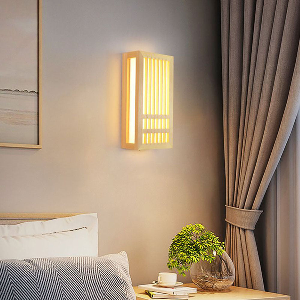 OakRay | Wandlamp met houten lamellen en LED