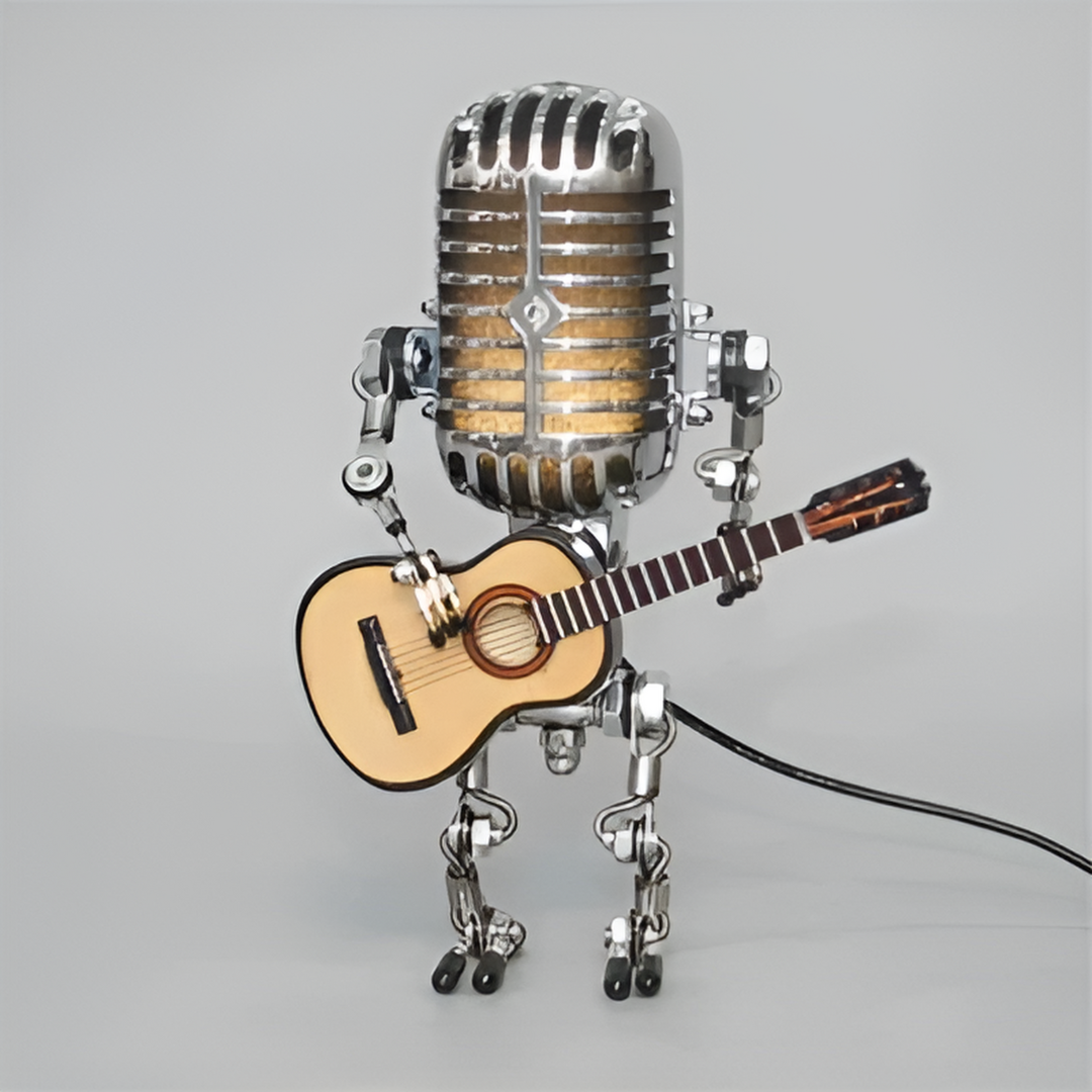 Creatieve Robot Tafellamp | Uniek Dimbaar Design met Kleuropties – Moderne Slaapkamer & Bureaulamp