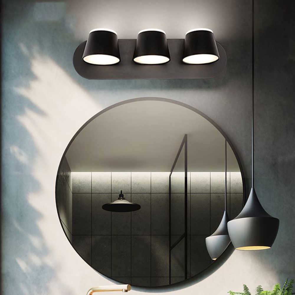 CylindraLux | Minimalistische trio wandlamp