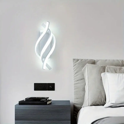 BrillianceBeam | Moderne en minimalistische spiraal wandlamp