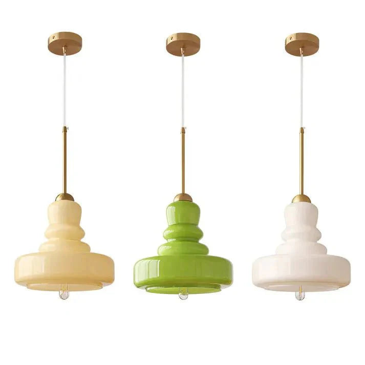 FormaLume | Elegant Gevormde Bauhaus Glazen Plafondlamp