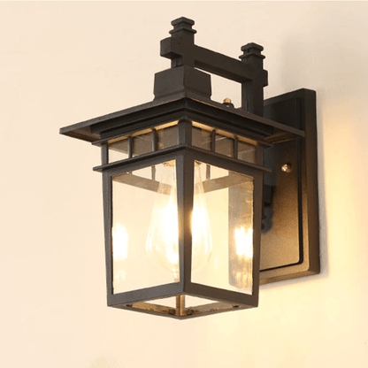 Alessio Zwart Deco Buiten Wandlamp