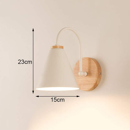 WoodLand Minimalistische en veelzijdige Scandinavische wandlamp