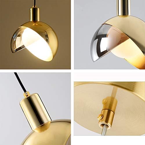 EOS - Elegante Gouden Glazen Hanglamp