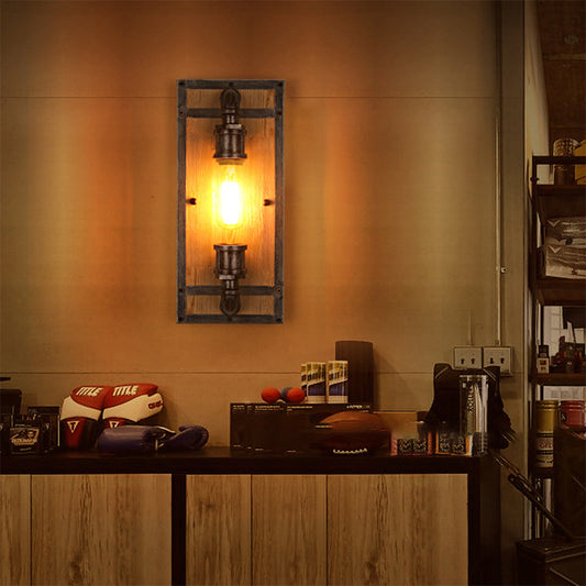 TimberBeam | Retro industriële wandlamp