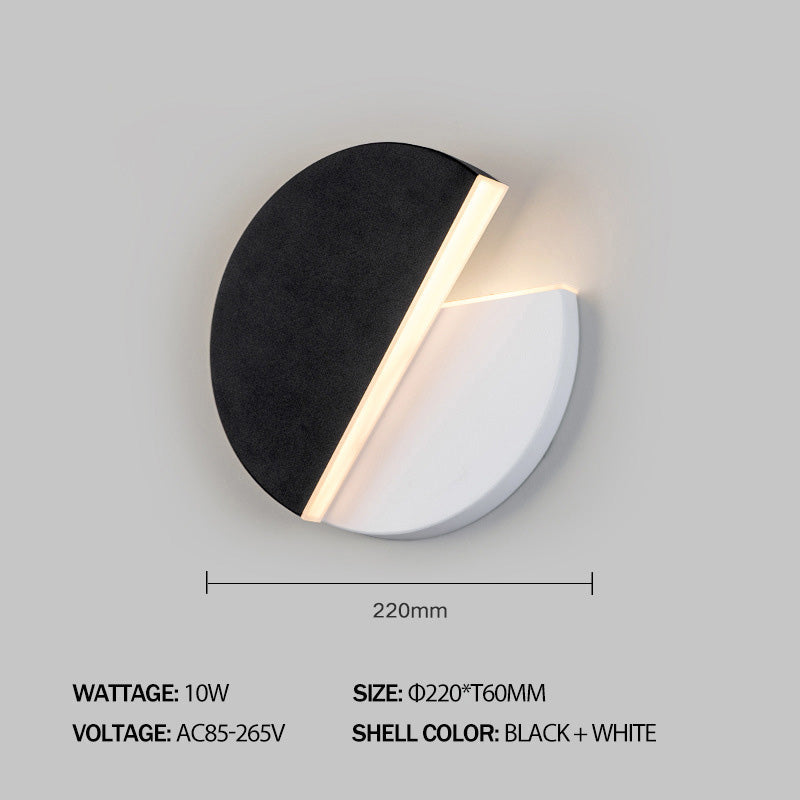 RadiantRing | Minimalistische ronde wandlamp