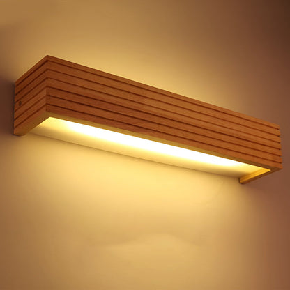 WoodGlow Waterdichte Scandinavische LED wandlamp