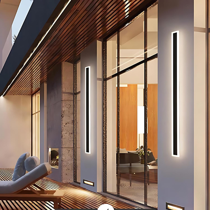 CairoLite | Moderne LED Wandlamp voor Buiten – Weerbestendige Tuin- & Balkonverlichting met IP65, Dimbaar & Optie Bewegingssensor